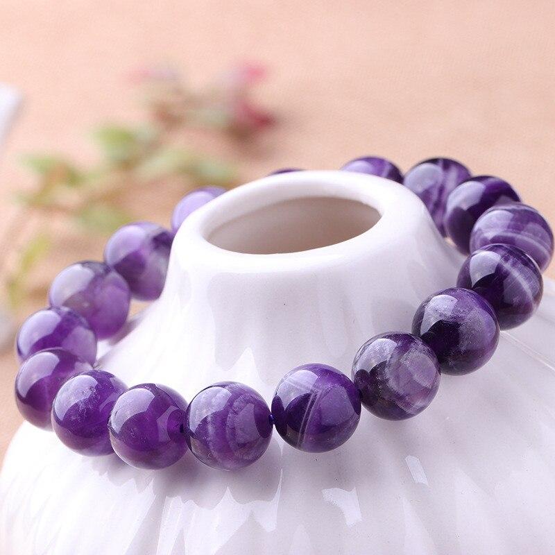 Buddha & Karma Amethyst Purifying Bracelet - For Peace & Clarity