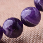 Buddha & Karma Amethyst Purifying Bracelet - For Peace & Clarity