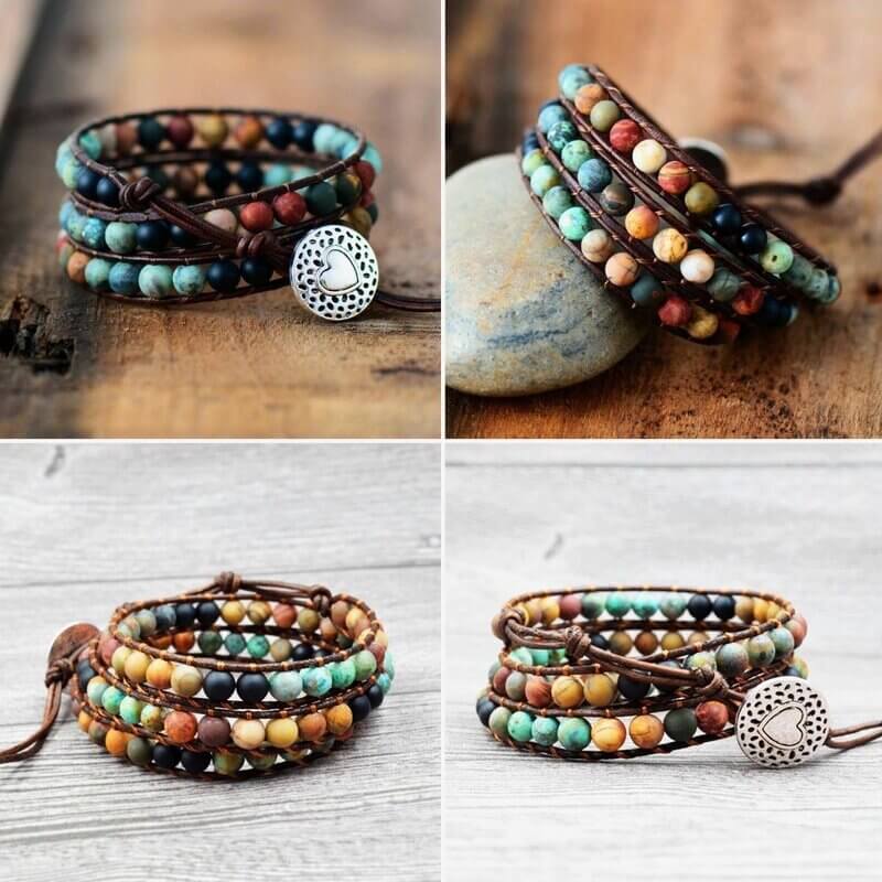 Buddha & Karma Balanced Life Agate Bracelet - Calming & Balancing
