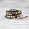 Buddha & Karma Balanced Life Agate Bracelet - Calming & Balancing
