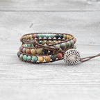 Buddha & Karma Balanced Life Agate Bracelet - Calming & Balancing