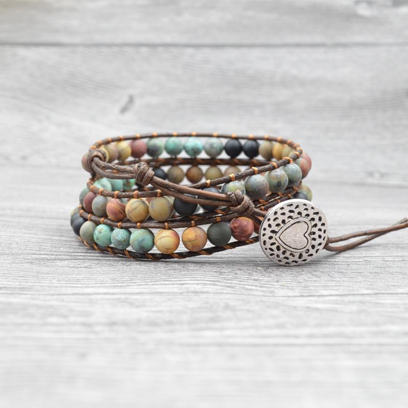 Buddha & Karma Balanced Life Agate Bracelet - Calming & Balancing