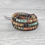 Buddha & Karma Balanced Life Agate Bracelet - Calming & Balancing