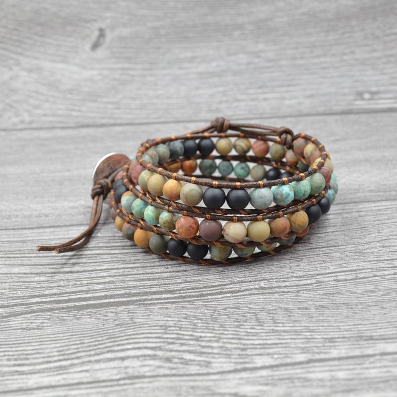Buddha & Karma Balanced Life Agate Bracelet - Calming & Balancing