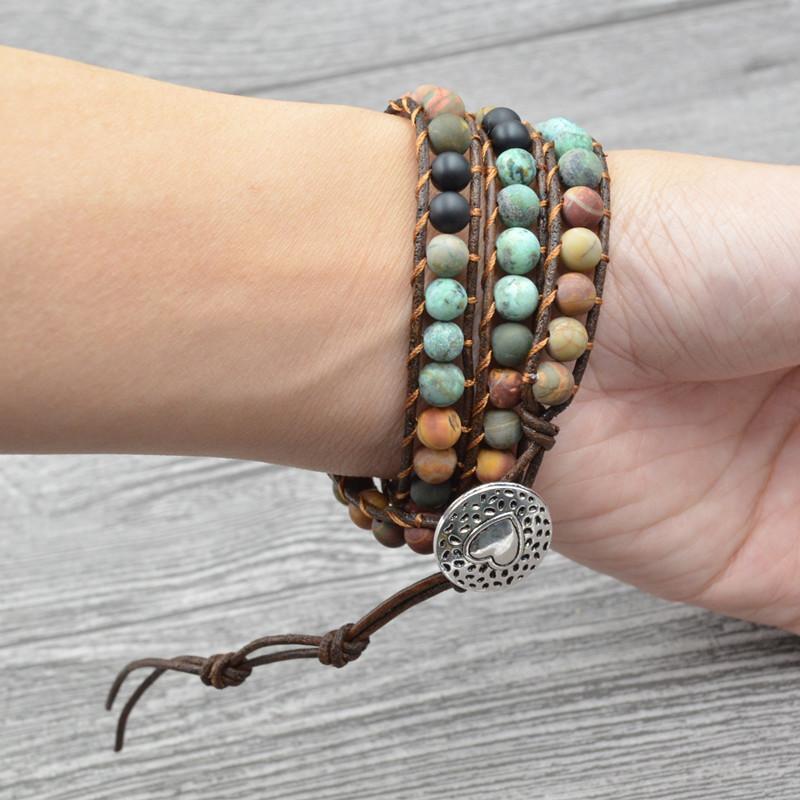 Buddha & Karma Balanced Life Agate Bracelet - Calming & Balancing