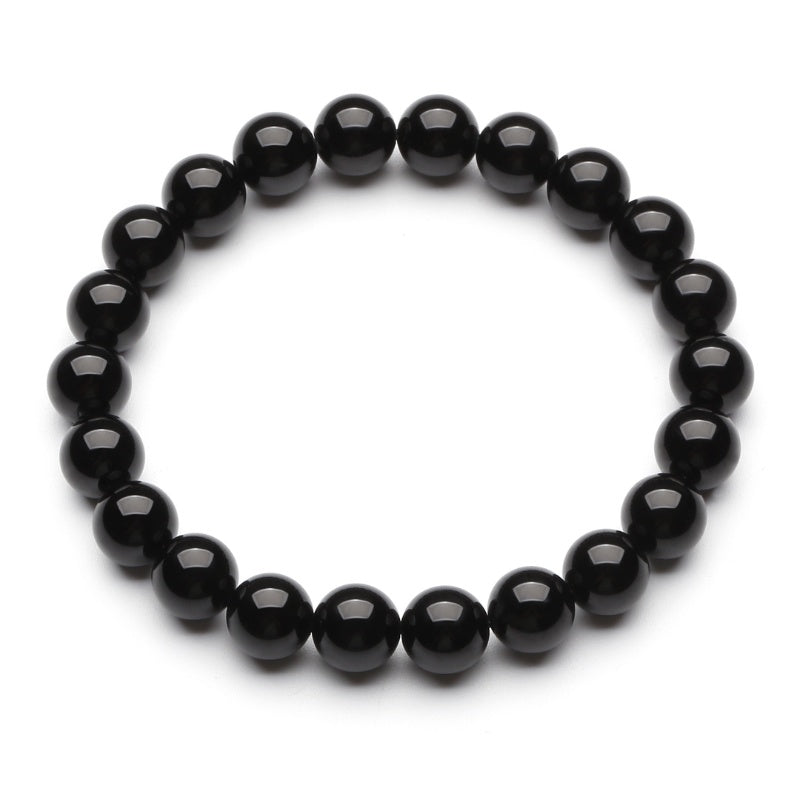 Buddha & Karma Black Tourmaline Beads Protection Bracelet