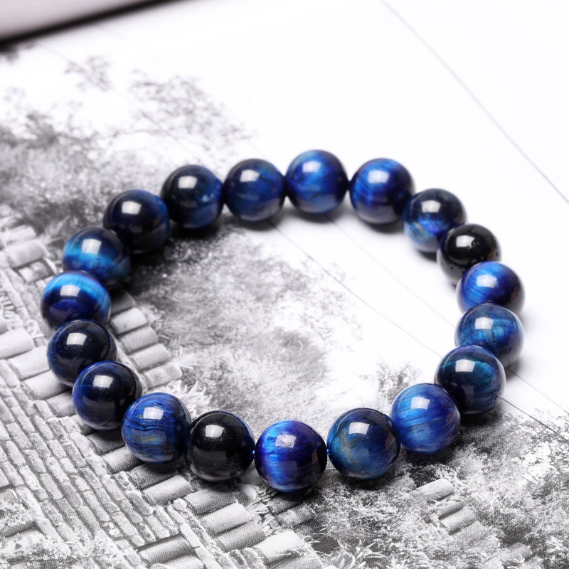 Buddha & Karma Blue Tiger’s Eye Bracelet - Confidence & Creativity