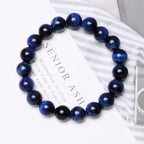 Buddha & Karma Blue Tiger’s Eye Bracelet - Confidence & Creativity