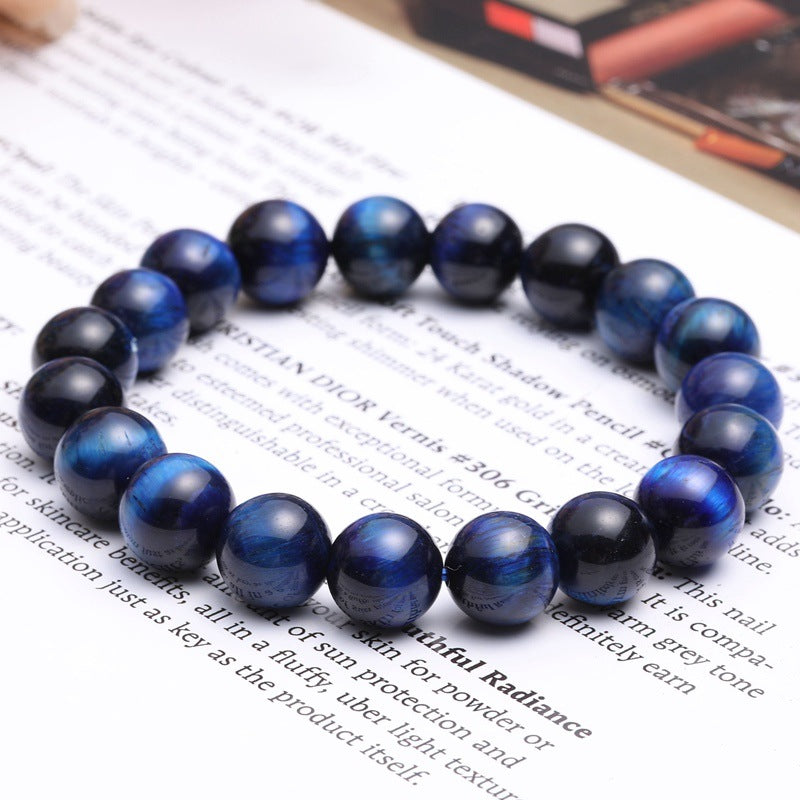 Buddha & Karma Blue Tiger’s Eye Bracelet - Confidence & Creativity