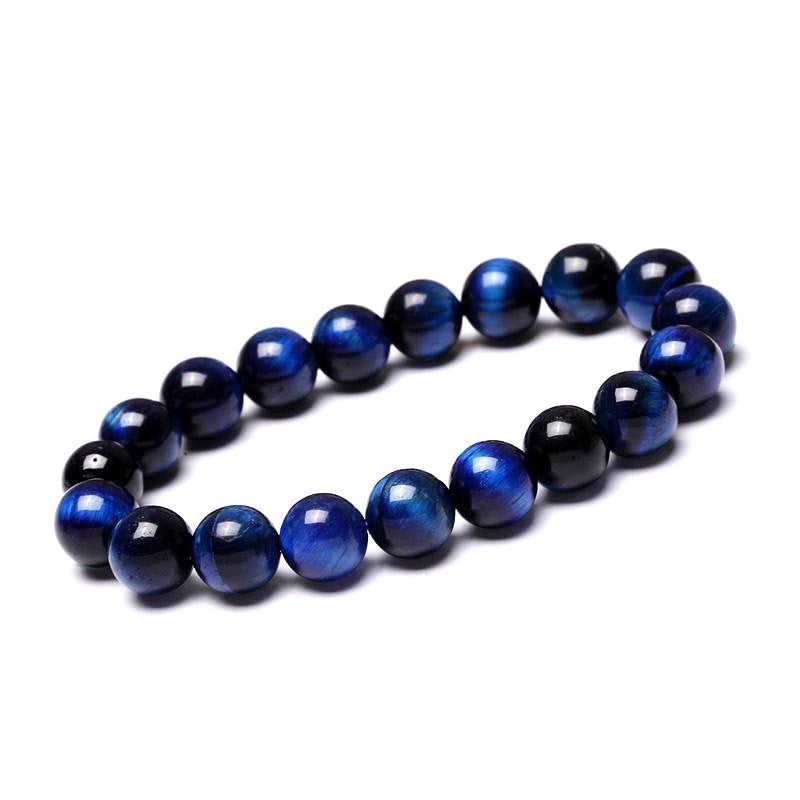 Buddha & Karma Blue Tiger’s Eye Bracelet - Confidence & Creativity