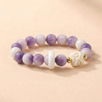 Exclusive: Buddha & Karma Bodhi Seed Lion Head Mantra Protection Bracelet