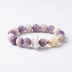 Exclusive: Buddha & Karma Bodhi Seed Lion Head Mantra Protection Bracelet