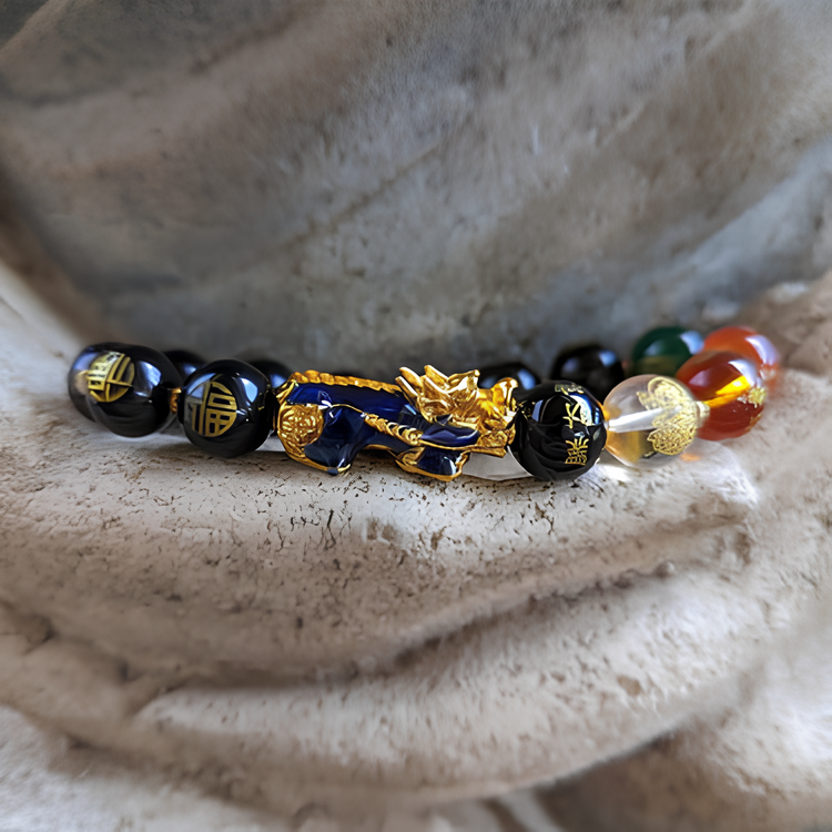 Buddha3bodhi Color-Changing Pixiu Obsidian Luck Bracelet