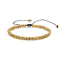 Buddha & Karma Copper Beads Harmony & Healing Bracelet - Gold Colored Copper Beads