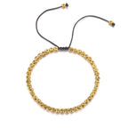 Buddha & Karma Copper Beads Harmony & Healing Bracelet - Gold Colored Copper Beads