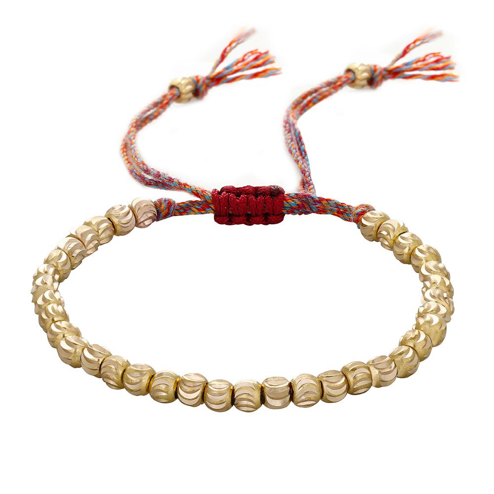 Buddha & Karma Copper Beads Tibetan Bracelet