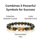 Buddha & Karma Debt Relief & Gambling Pixiu Bracelet - Maximum Success