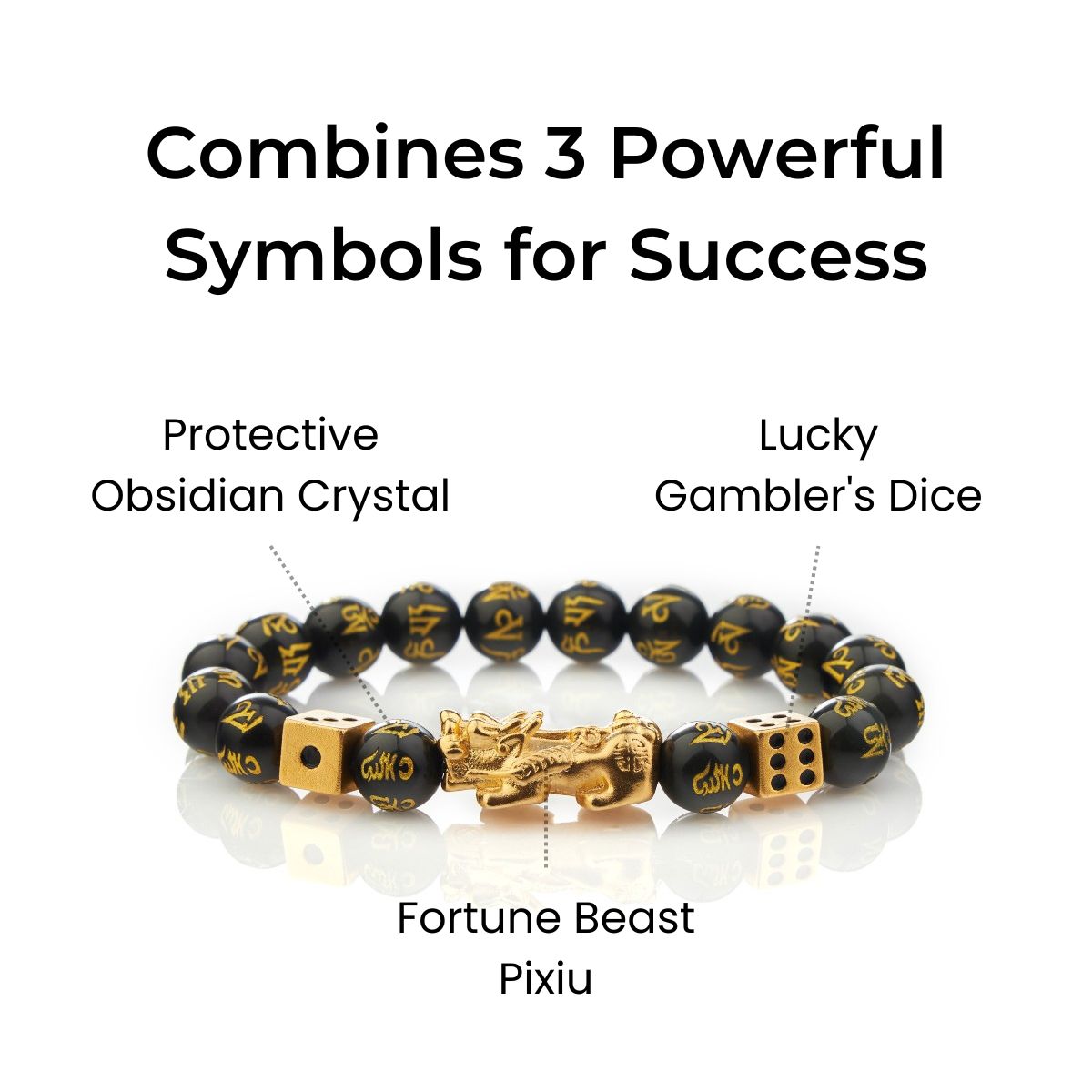 Buddha & Karma Debt Relief & Gambling Pixiu Bracelet - Maximum Success