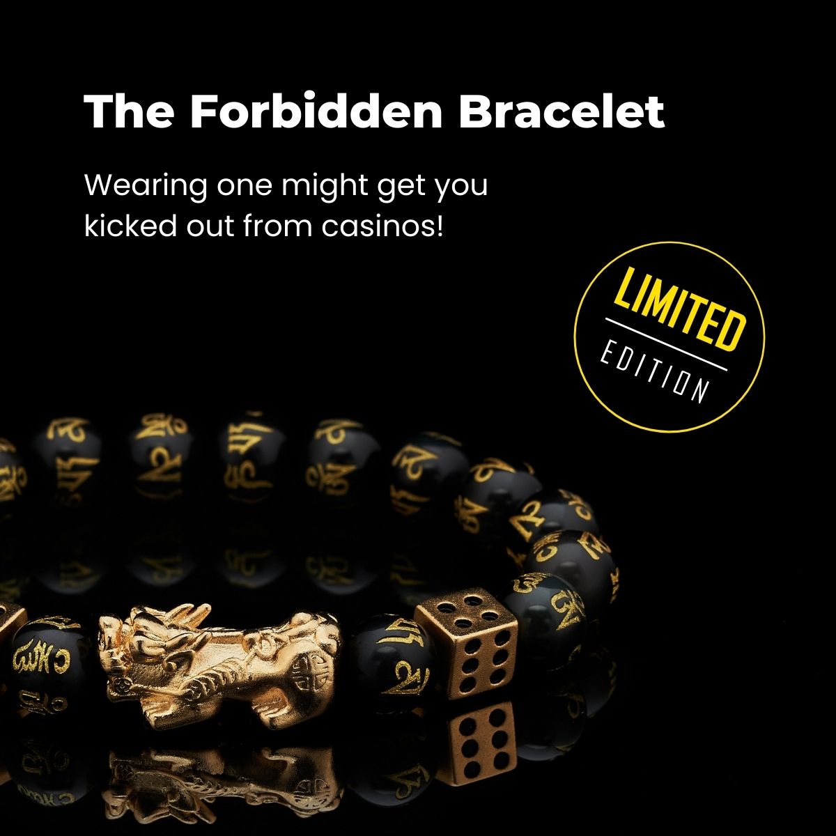 Buddha & Karma Debt Relief & Gambling Pixiu Bracelet - Maximum Success
