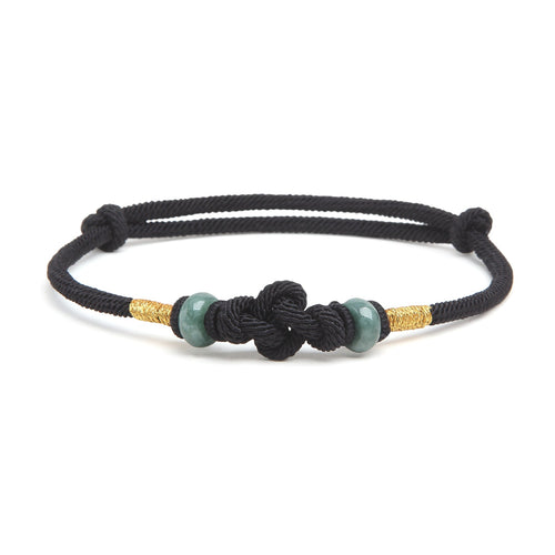Buddha & Karma Infinity Knot Bracelet - Endless Good Fortune