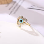 Buddha & Karma Evil Eye Protection Ring