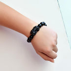 Buddha & Karma Black Obsidian Pixiu Bracelet - Wealth Protection