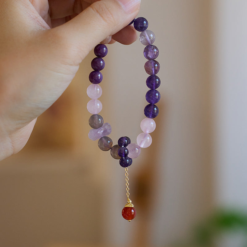 Buddha & Karma Future Prosperity Nine Purple Star Bracelet – Attract Long-Term Wealth & Harmony