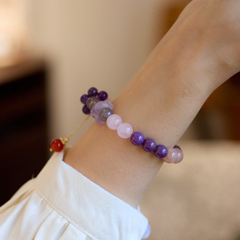 Buddha & Karma Future Prosperity Nine Purple Star Bracelet – Attract Long-Term Wealth & Harmony