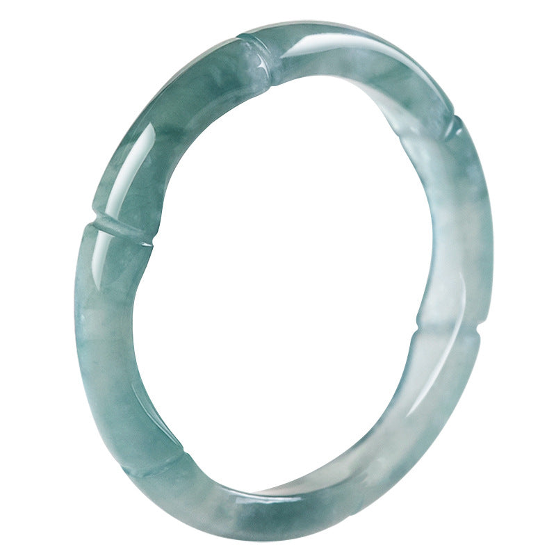 Buddha & Karma Green Jade Wealth Ring