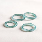 Buddha & Karma Green Jade Wealth Ring