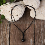 Buddha & Karma Rainbow Obsidian Necklace - Eye of Truth
