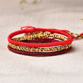 Buddha & Karma Tibetan Buddhist Knot Lucky Rope Bracelet
