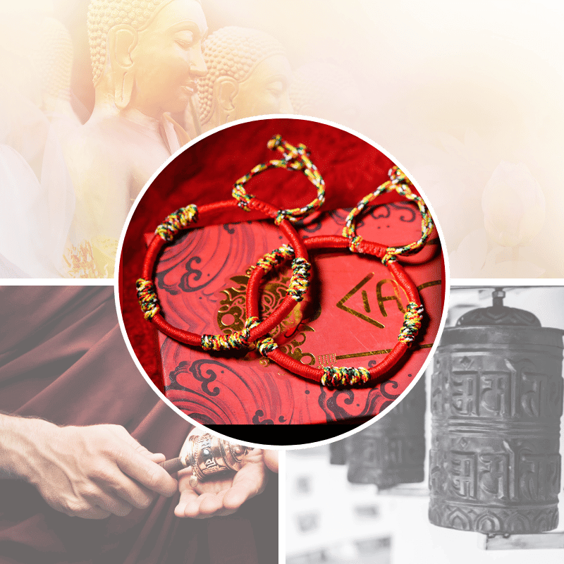 Buddha & Karma Lucky Buddhist Monk Bracelet