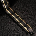 Buddha & Karma Magnetic Therapy Bracelets - Black, Silver, Gold