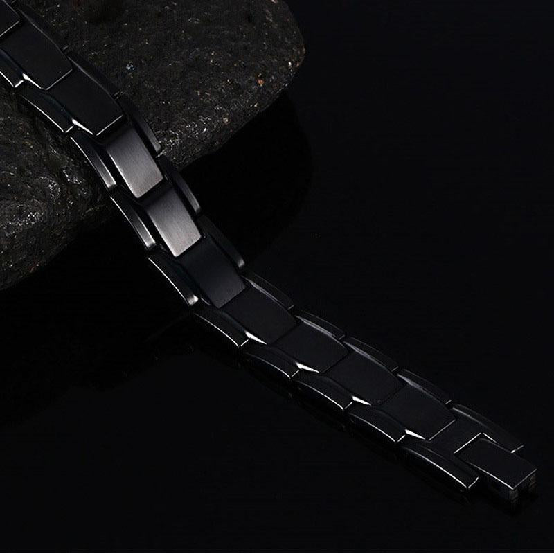 Buddha & Karma Magnetic Therapy Bracelets - Black, Silver, Gold