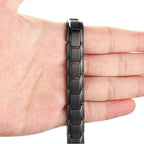 Buddha & Karma Magnetic Therapy Bracelets - Black, Silver, Gold