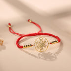 Buddha & Karma Metatron’s Cube Red String Bracelet