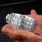 Buddha & Karma Natural Garnet Pixiu Ring - Feng Shui Wealth Ring