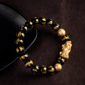 Feng Shui Bracelet Color-Changing Pixiu Obsidian Wealth Bracelet