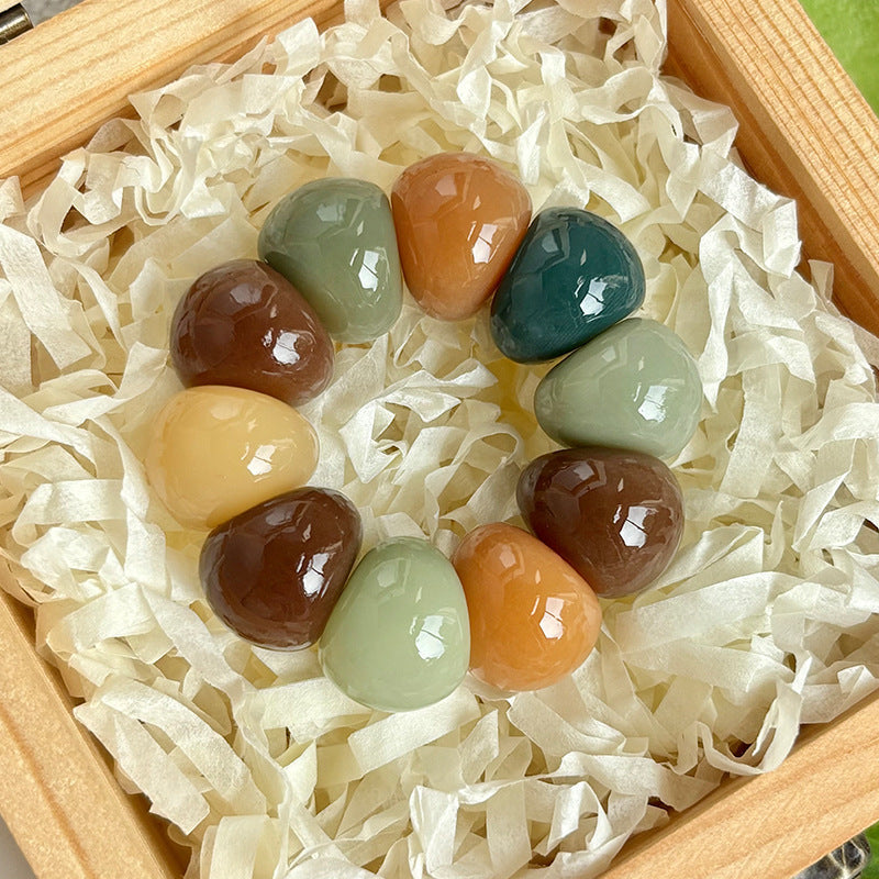 Adorable Mini Garlic-Clove & Mangosteen Handheld Charms