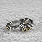 S925 Silver, Sky Eye Clasp Spacer Eye of Horus