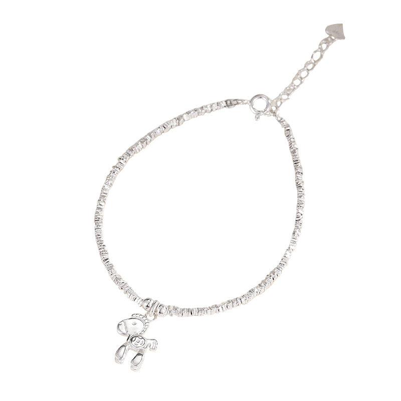 S925 Sterling Silver "Good Fortune" Women's Bracelet – Perfect Christmas & New Year Gift