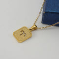 New Zodiac Sign Necklace – 12 Constellations Gold-Tone Titanium Steel Pendant