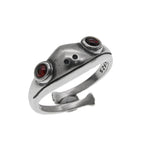 925 Sterling Silver Cute Little Frog Ring
