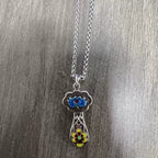 The Lotus of Divine Wish Ruyi Pendant Necklace