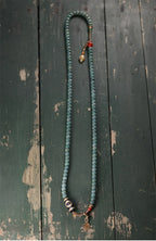 Vintage Multi-Layer Bodhi Seed & Dzi Bead Bracelet Buddhist Mala Jewelry for Men & Women