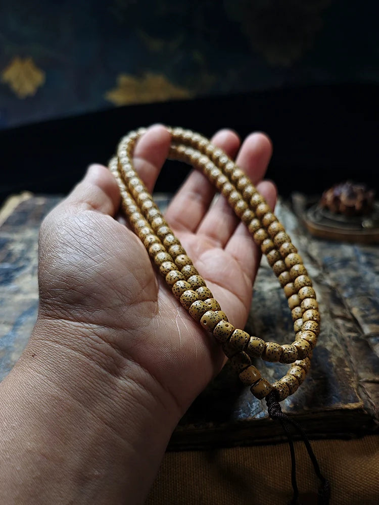 Buddha3bodhi Star and Moon Bodhi 108 Pieces Mala beads