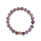 Natural Amethyst Single Circle Bracelet New Original Purple Crystal Bracelet for Women