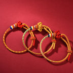 Handmade Red String Couples Bracelet for Luck and Good Fortune