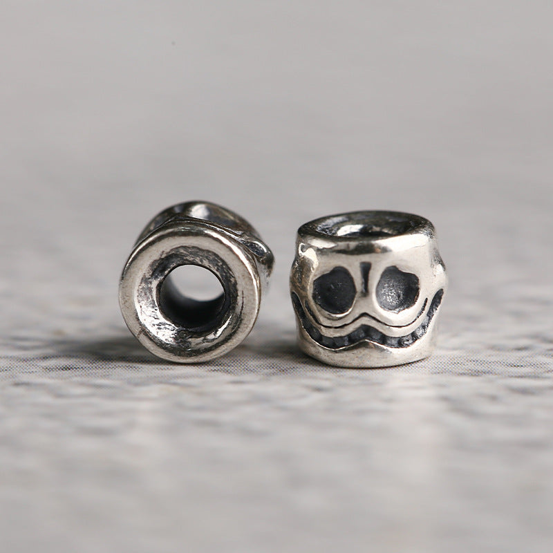 S925 Silver, Joy Corpse Dolin Master with Bead Dumb, Buddha Bead Disciple Bead Accessory